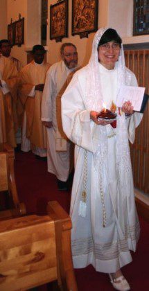 Silvia's consecration ceremony on May 30, 2008