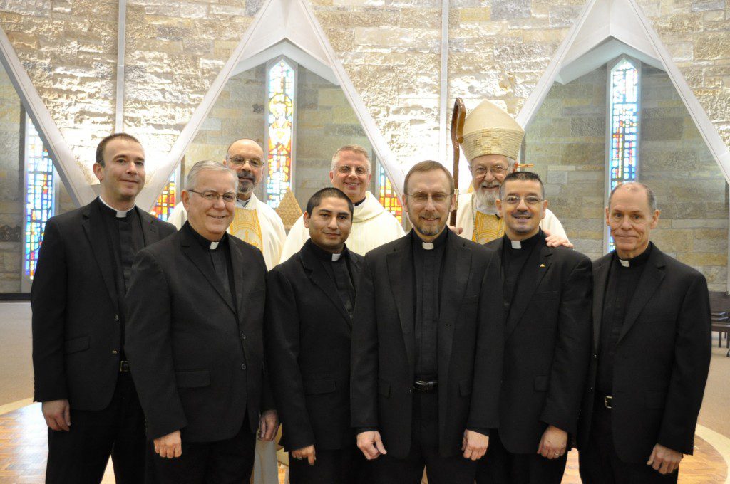 Six SHSST seminarians were admitted to candidacy for holy orders on Nov. 5.
