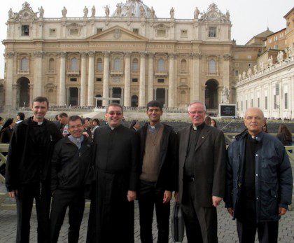 Several SCJs in Rome took part in the opening Mass for the Year of Consecrated Life.