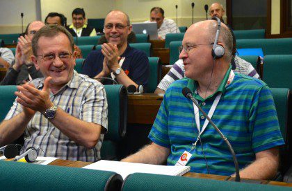 Fr. Francis Pupkowski of the Philippine Region joins in congratulating Fr. Steve.