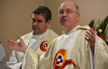 Fr. Steve was the main celebrant of the Mass held after his election to council.